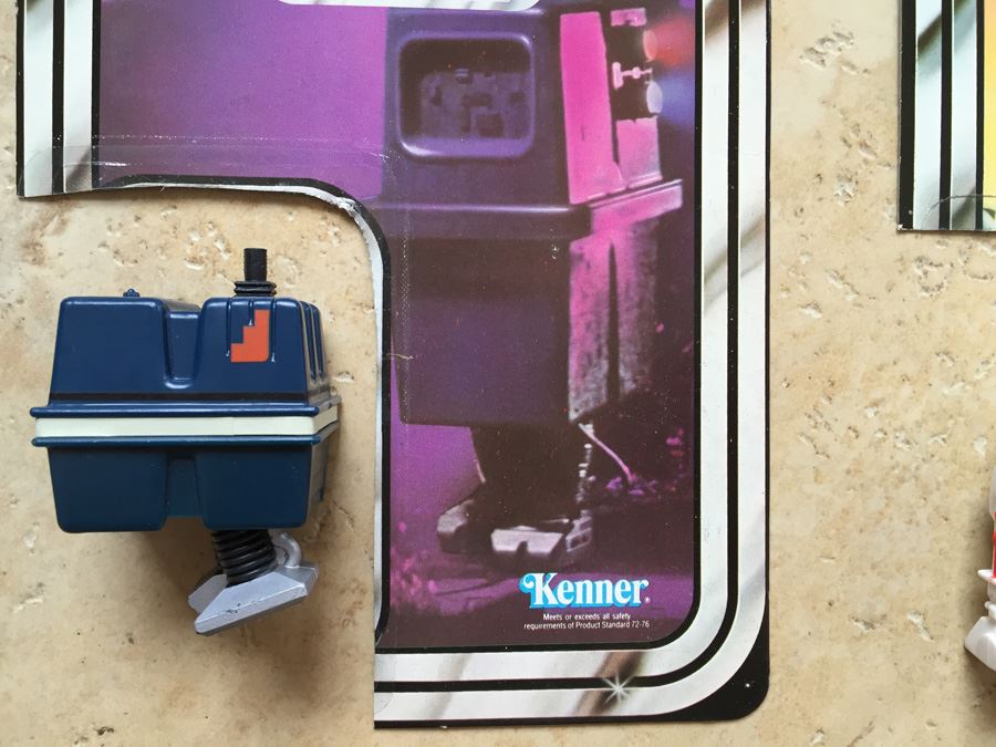 STAR WARS Kenner Action Figure 1978 Power Droid And 1978 R5-D4 With Partial Cards Excellent Condition Never Played With [Photo 11]