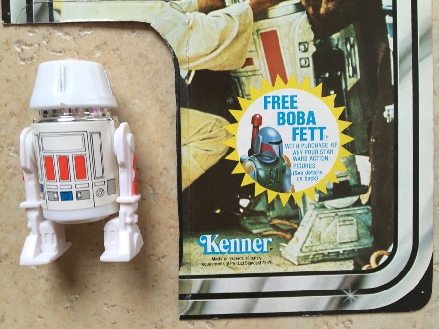 STAR WARS Kenner Action Figure 1978 Power Droid And 1978 R5-D4 With Partial Cards Excellent Condition Never Played With [Photo 19]