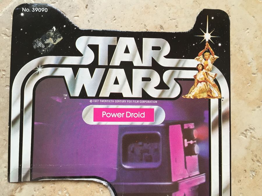 STAR WARS Kenner Action Figure 1978 Power Droid And 1978 R5-D4 With Partial Cards Excellent Condition Never Played With [Photo 9]