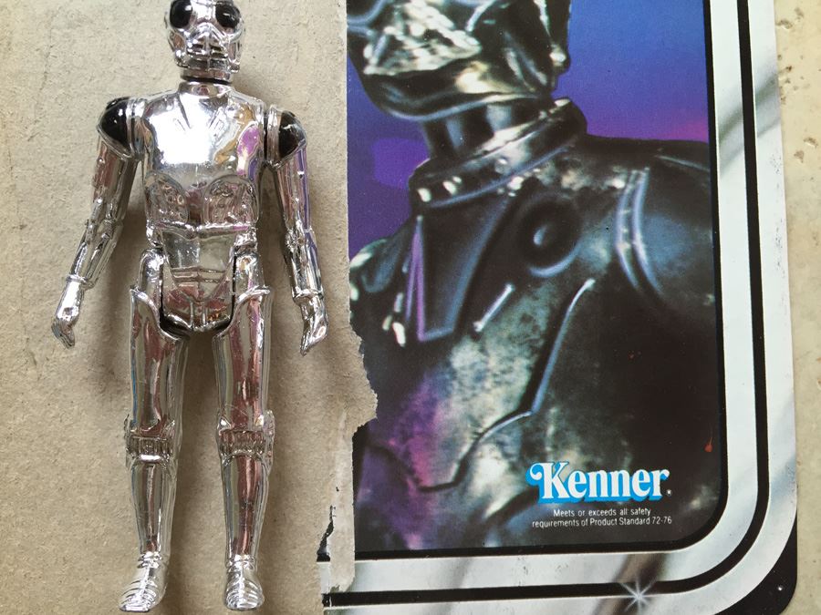 STAR WARS Kenner Action Figure 1978 Snaggletooth And 1978 Death Star Droid With Cards Excellent Condition Never Played With [Photo 23]