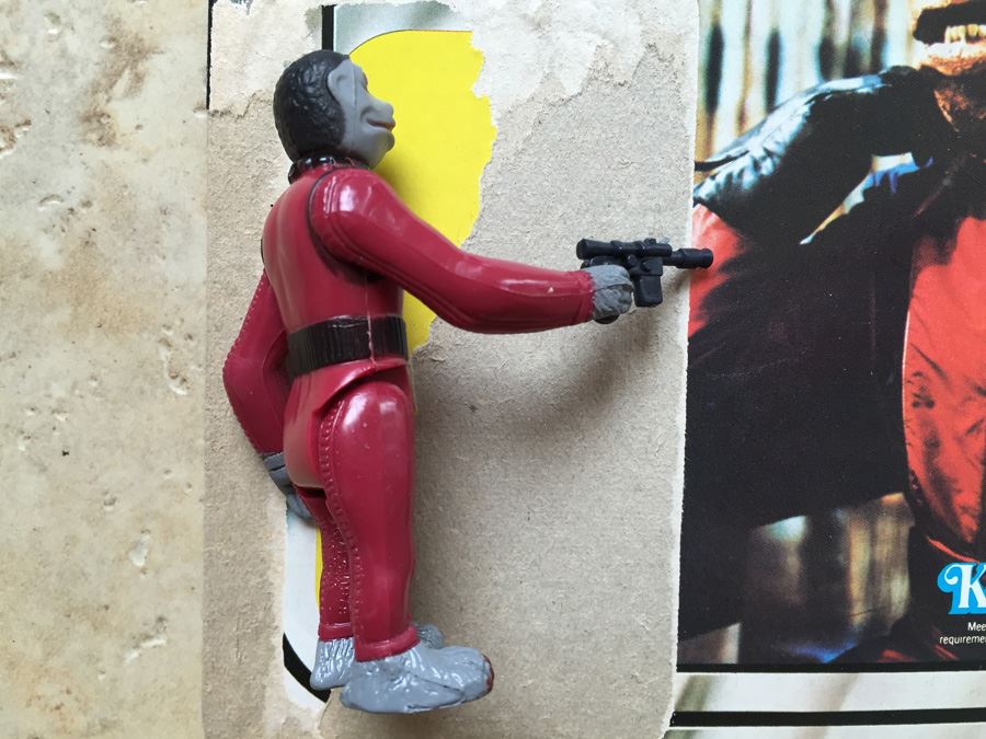 STAR WARS Kenner Action Figure 1978 Snaggletooth And 1978 Death Star Droid With Cards Excellent Condition Never Played With [Photo 7]