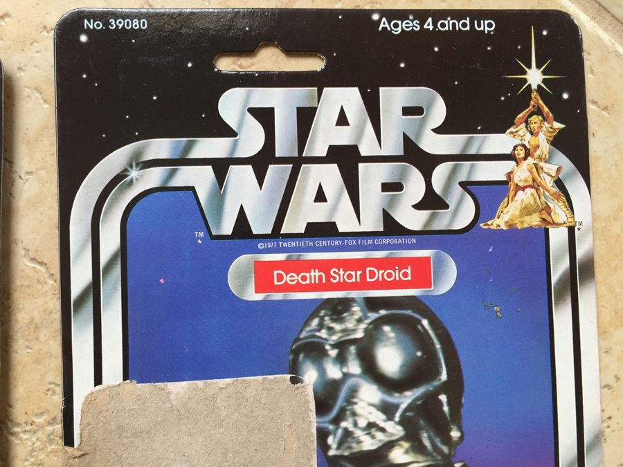 STAR WARS Kenner Action Figure 1978 Snaggletooth And 1978 Death Star Droid With Cards Excellent Condition Never Played With [Photo 15]