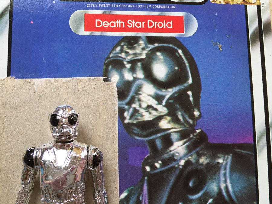 STAR WARS Kenner Action Figure 1978 Snaggletooth And 1978 Death Star Droid With Cards Excellent Condition Never Played With [Photo 22]