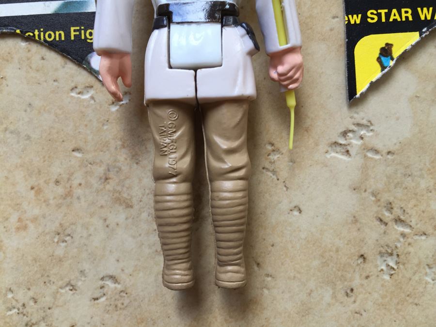 STAR WARS Kenner Action Figure 1977 Luke Skywalker And 1977 Princess Leia Organa With Portion Of Cards Excellent Condition Never Played With [Photo 16]