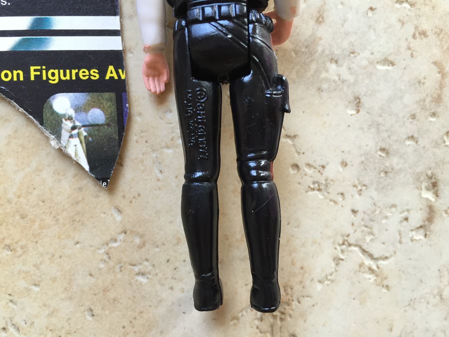 STAR WARS Kenner Action Figure 1978 Luke Skywalker X-Wing Pilot And 1977 Hans Solo With Portion Of Cards Excellent Condition Never Played With [Photo 13]