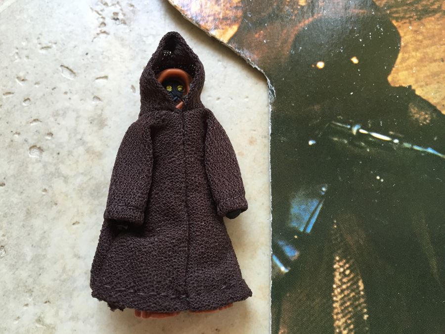 STAR WARS Kenner Action Figure 1977 Jawa, 1977 Sand People, 1978 Hammerhead And 1983 Ree Yees With Portion Of Cards Excellent Condition Never Played With [Photo 21]