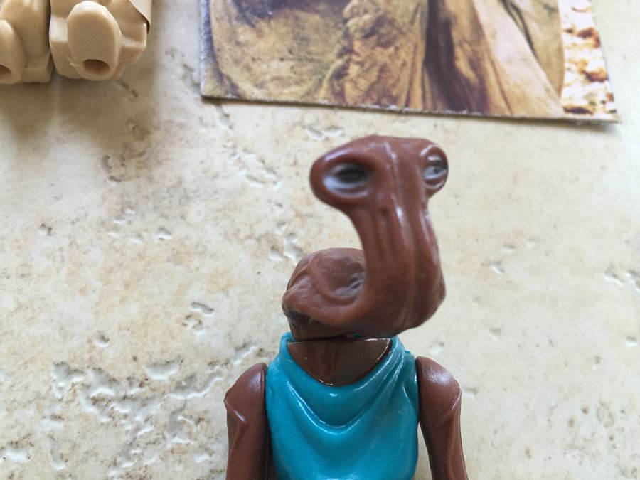 STAR WARS Kenner Action Figure 1977 Jawa, 1977 Sand People, 1978 Hammerhead And 1983 Ree Yees With Portion Of Cards Excellent Condition Never Played With [Photo 9]