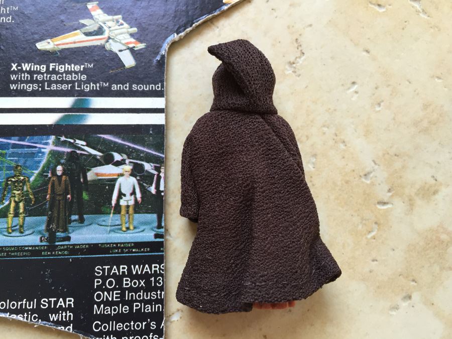 STAR WARS Kenner Action Figure 1977 Jawa, 1977 Sand People, 1978 Hammerhead And 1983 Ree Yees With Portion Of Cards Excellent Condition Never Played With [Photo 23]