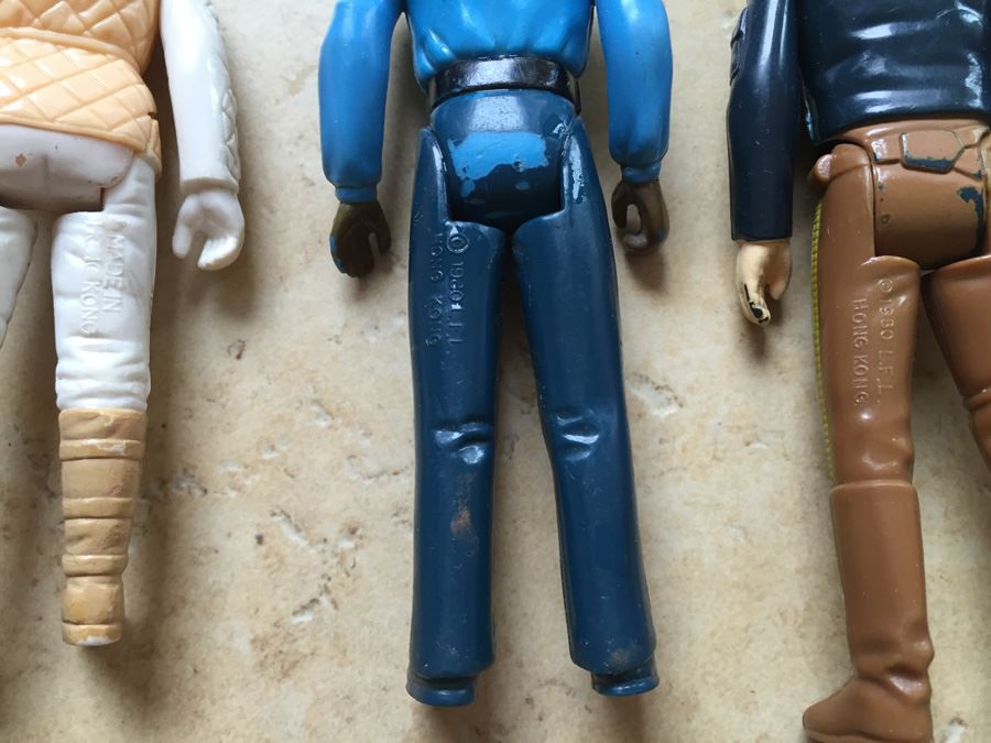 Vintage 1980 STAR WARS Kenner Action Figures