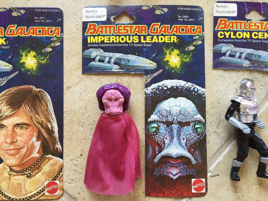 Battlestar Galactica Action Figures Mattel With Partial Card Great Condition [Photo 6]