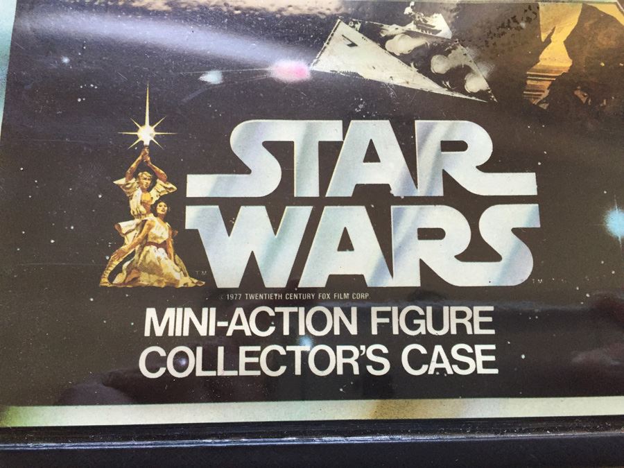 Vintage 1978 STAR WARS Mini-Action Figure Collector's Case Kenner [Photo 2]