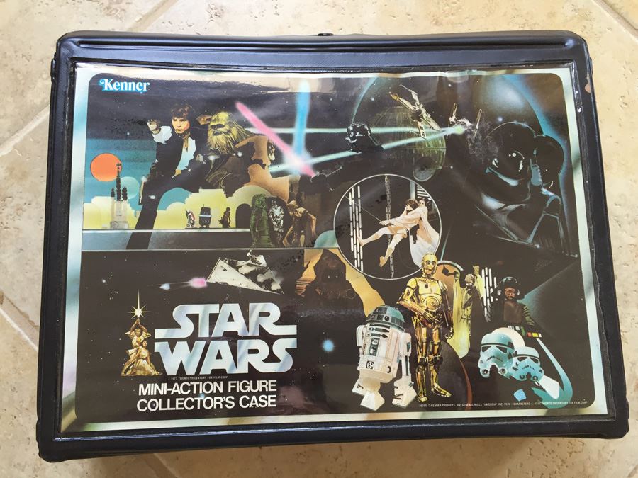 Vintage 1978 STAR WARS Mini-Action Figure Collector's Case Kenner