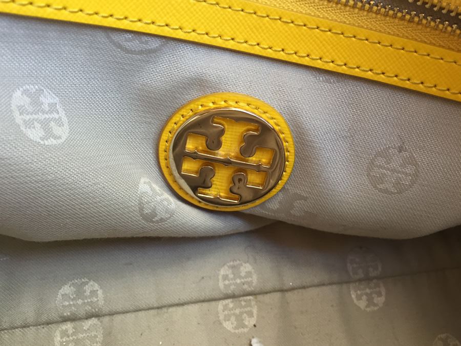 Yellow Tory Burch Handbag [Photo 3]