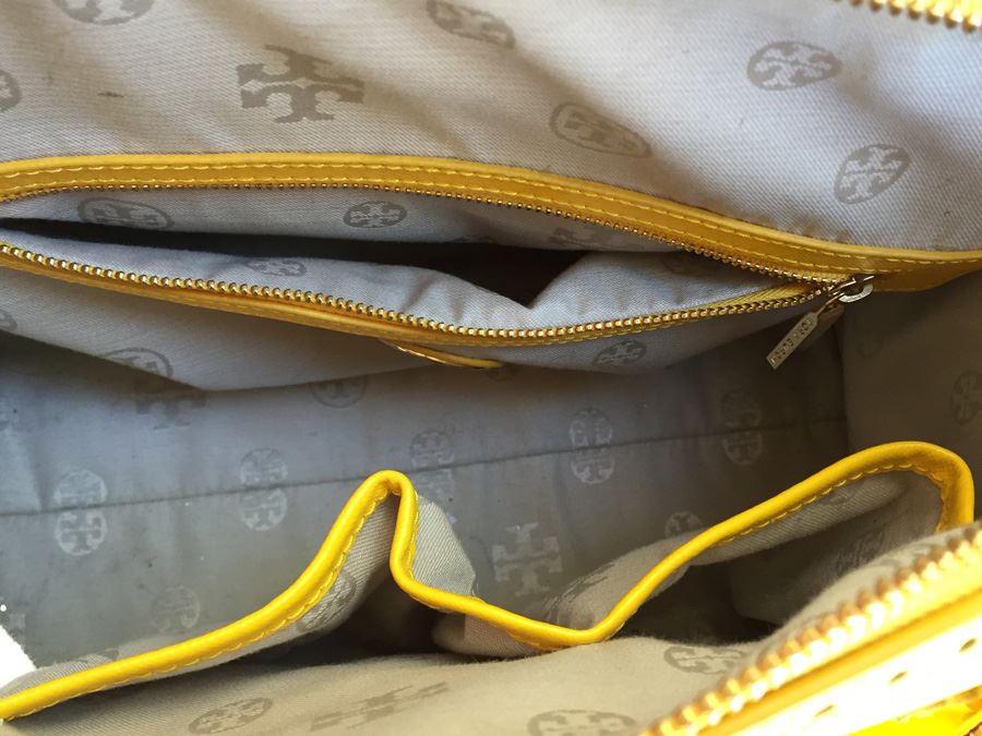 Yellow Tory Burch Handbag [Photo 8]