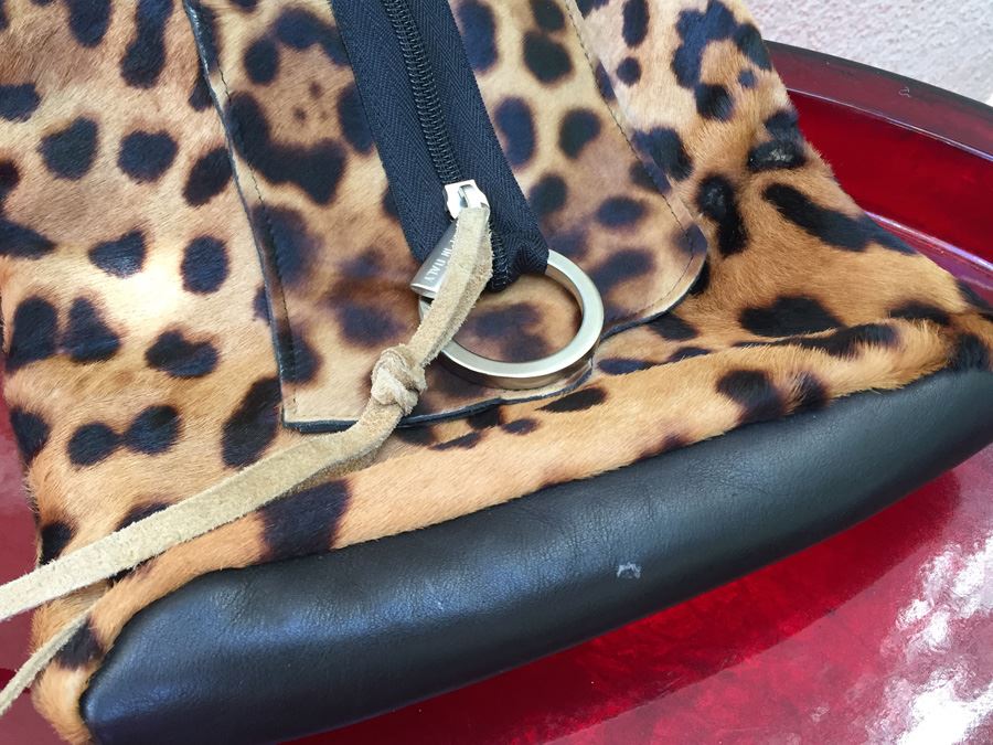 Animal Pattern Italian Handbag [Photo 5]