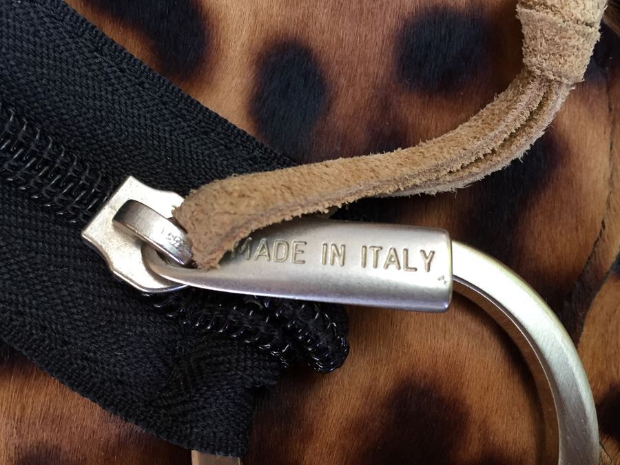 Animal Pattern Italian Handbag [Photo 3]