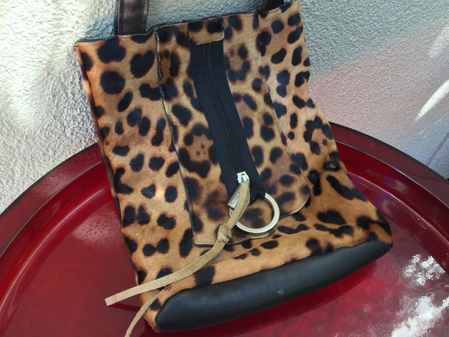 Animal Pattern Italian Handbag [Photo 2]