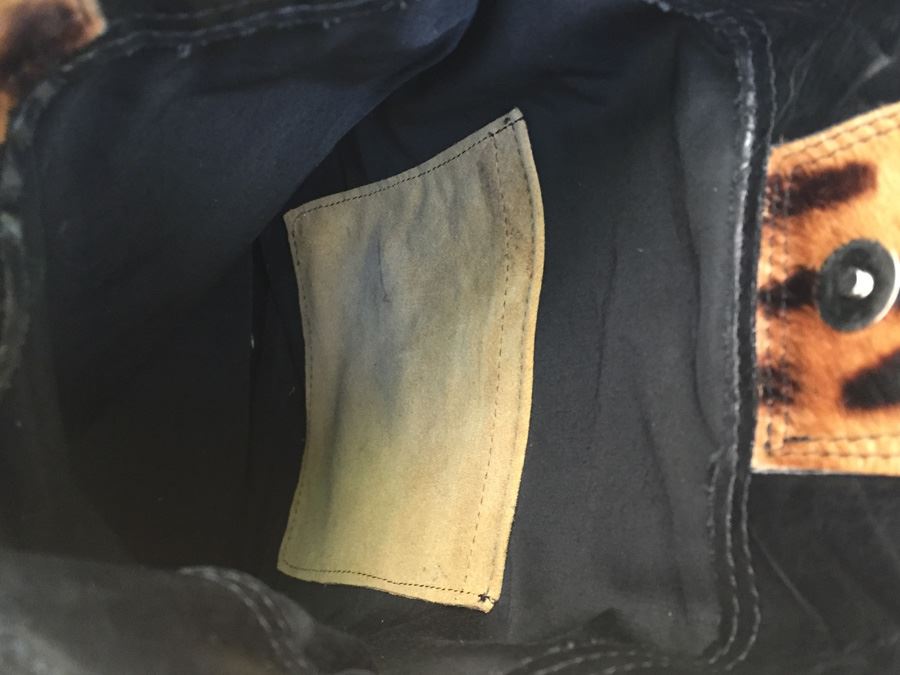 Animal Pattern Italian Handbag [Photo 9]