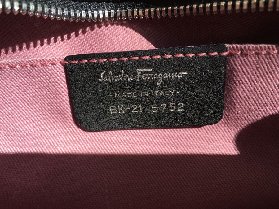 Salvatore Ferragamo Animal Pattern Handbag Made In Italy [Photo 8]