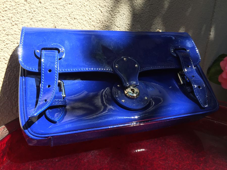 Blue Ralph Lauren Handbag Made In Italy [Photo 8]