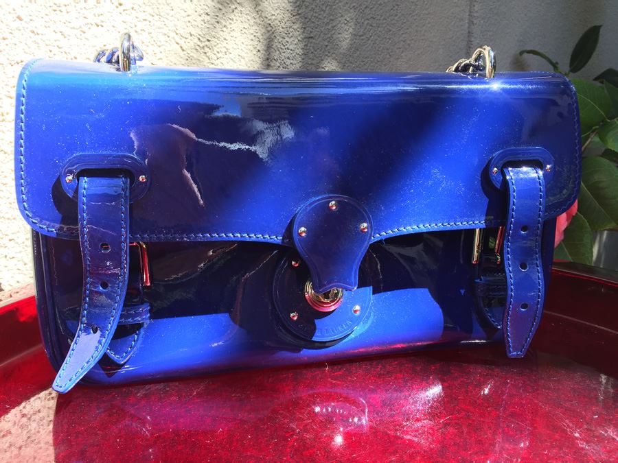 Blue Ralph Lauren Handbag Made In Italy [Photo 1]