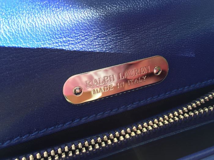 Blue Ralph Lauren Handbag Made In Italy [Photo 9]