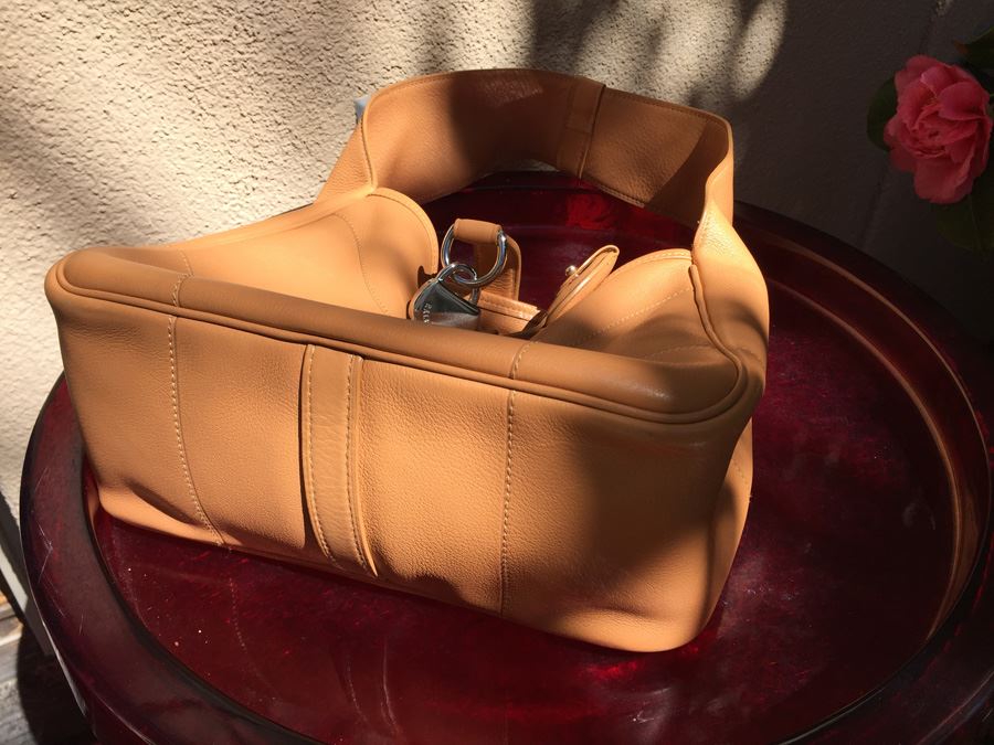 Tan Leather Ralph Lauren Shoulder Bag Handbag [Photo 4]