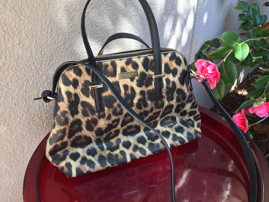 Kate Spade Animal Pattern Handbag