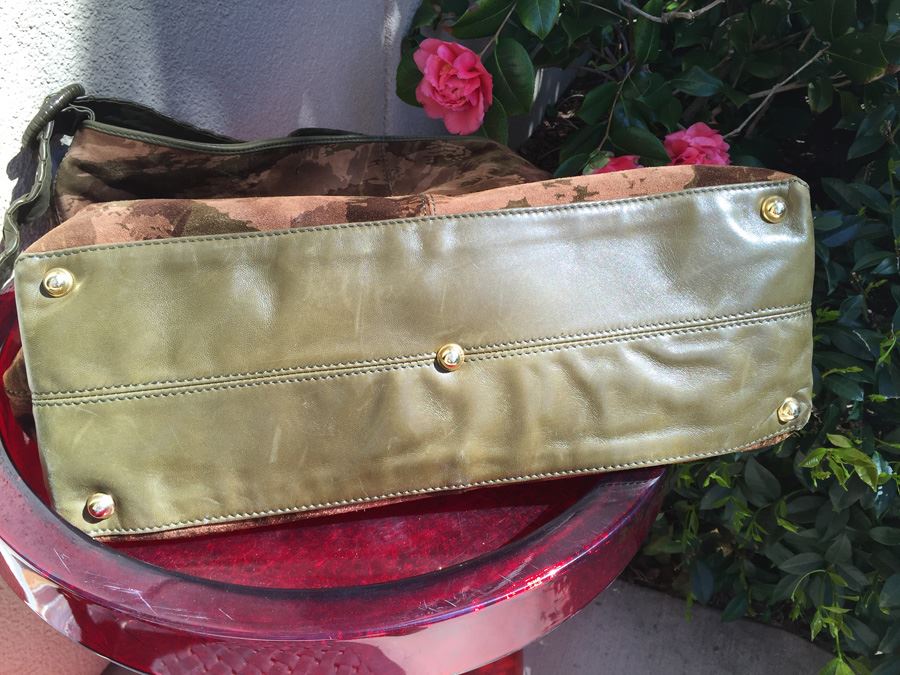 Bottega Veneta Leather Shoulder Bag Handbag With Woven Strap Made In Italy [Photo 7]