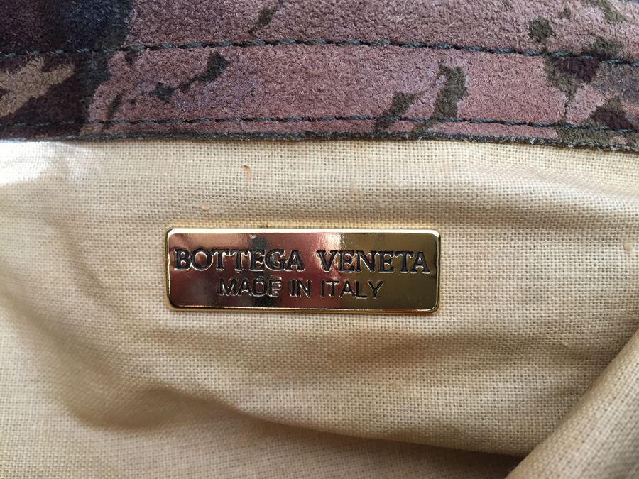 Bottega Veneta Leather Shoulder Bag Handbag With Woven Strap Made In Italy [Photo 9]