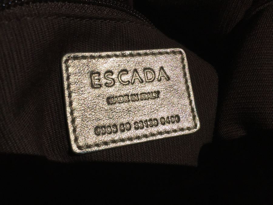 ESCADA Shoulder Bag Handbag With Dust Cover Made In Italy [Photo 3]