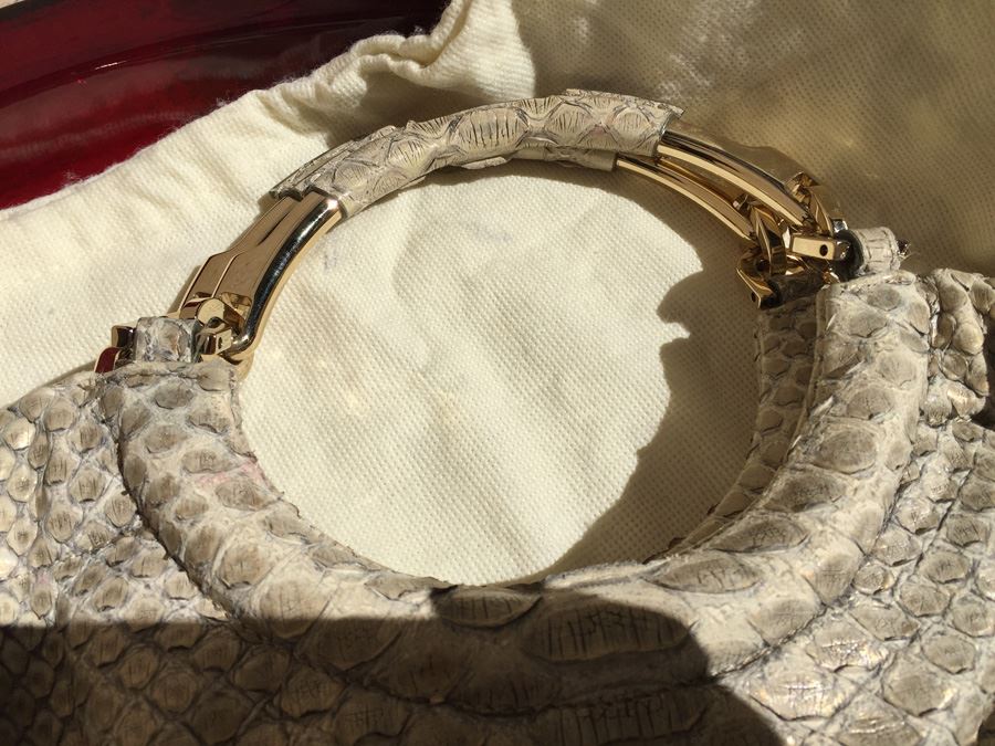 ESCADA Shoulder Bag Handbag With Dust Cover Made In Italy [Photo 2]