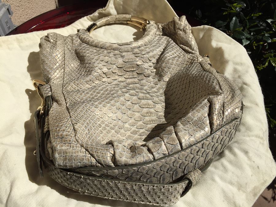 ESCADA Shoulder Bag Handbag With Dust Cover Made In Italy [Photo 7]