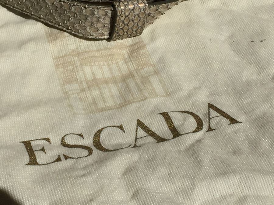 ESCADA Shoulder Bag Handbag With Dust Cover Made In Italy [Photo 4]