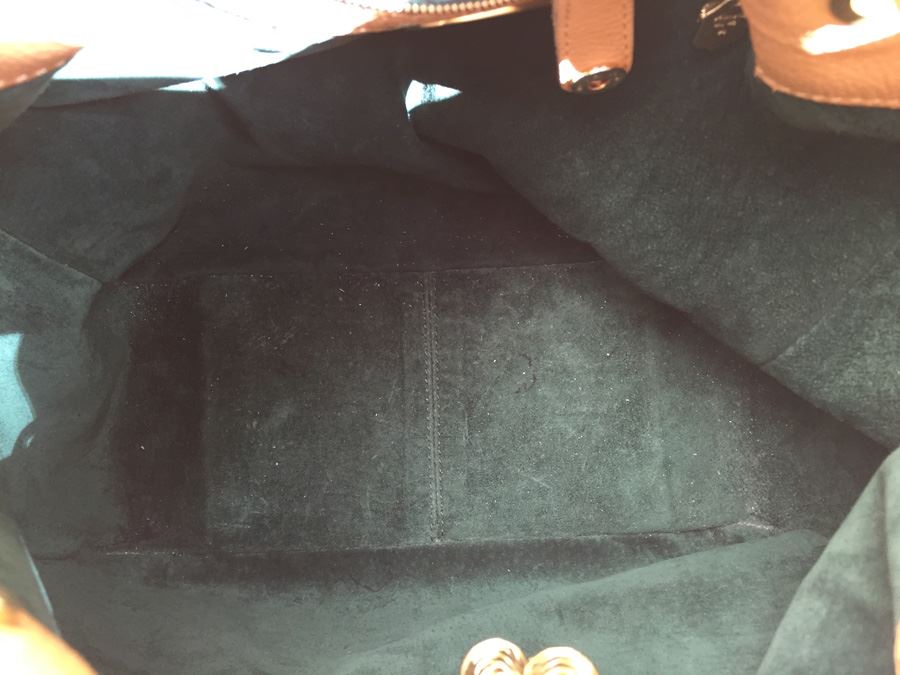 BARRY KIESELSTEIN-CORD Tan Leather Shoulder Bag Handbag 1991 Made In Italy [Photo 8]