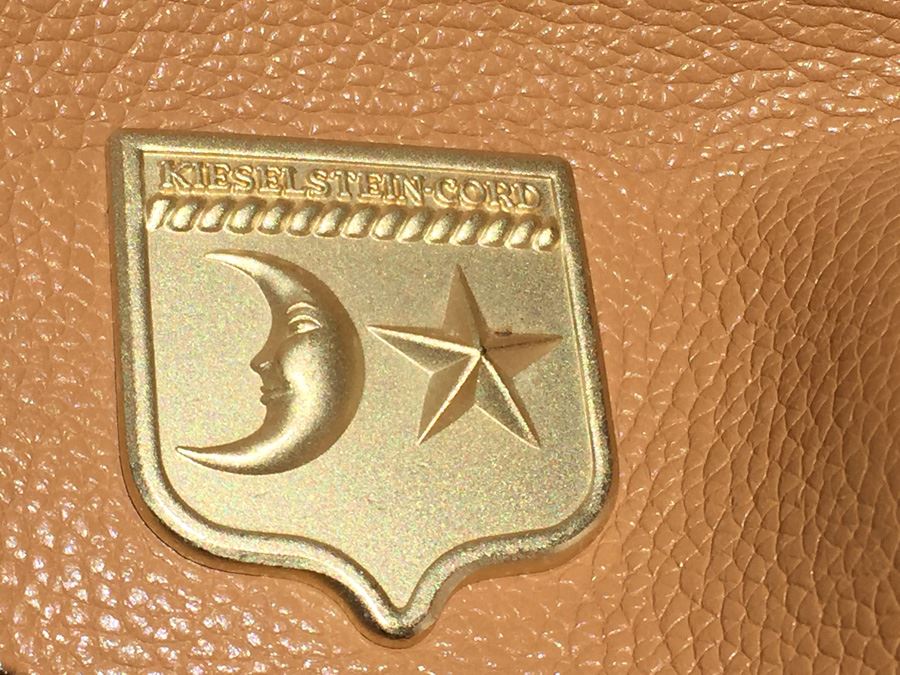 BARRY KIESELSTEIN-CORD Tan Leather Shoulder Bag Handbag 1991 Made In Italy [Photo 3]