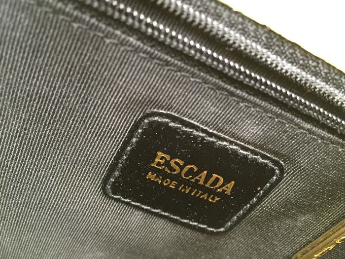 Yellow ESCADA Shoulder Bag Handbag [Photo 7]