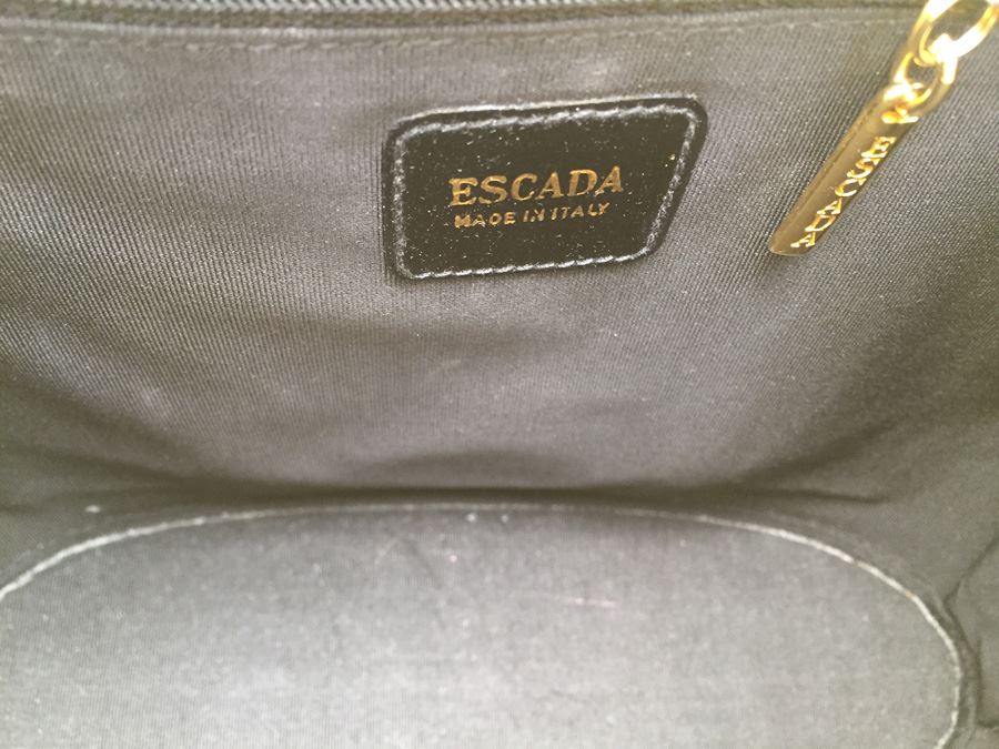 Yellow ESCADA Shoulder Bag Handbag [Photo 3]
