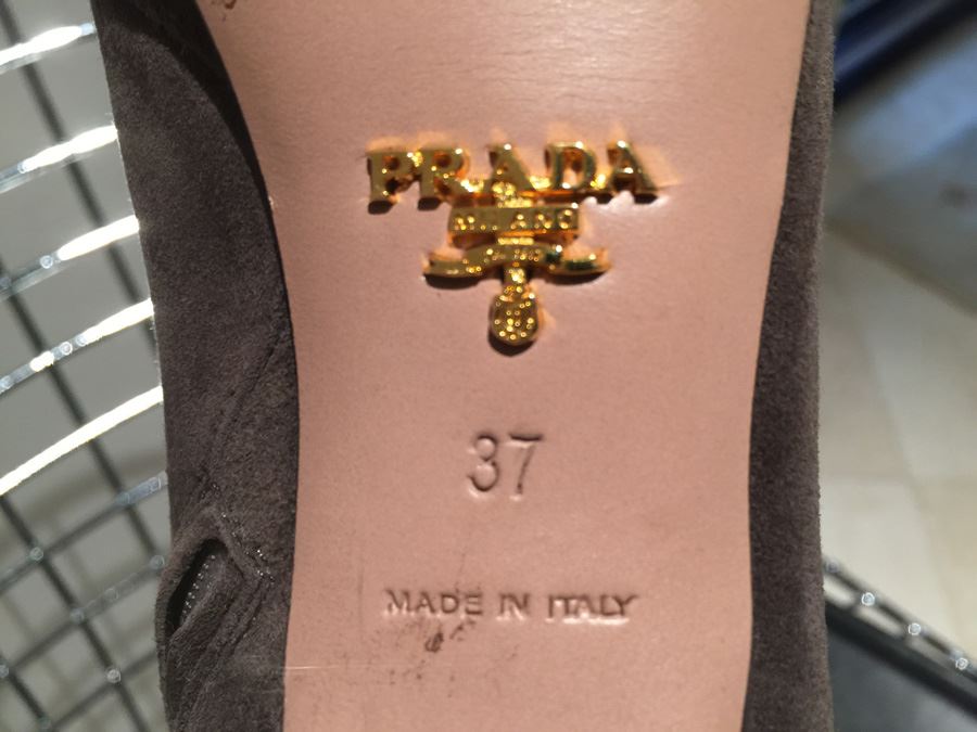 PRADA Low Boots Size 37 Made In Italy [Photo 3]