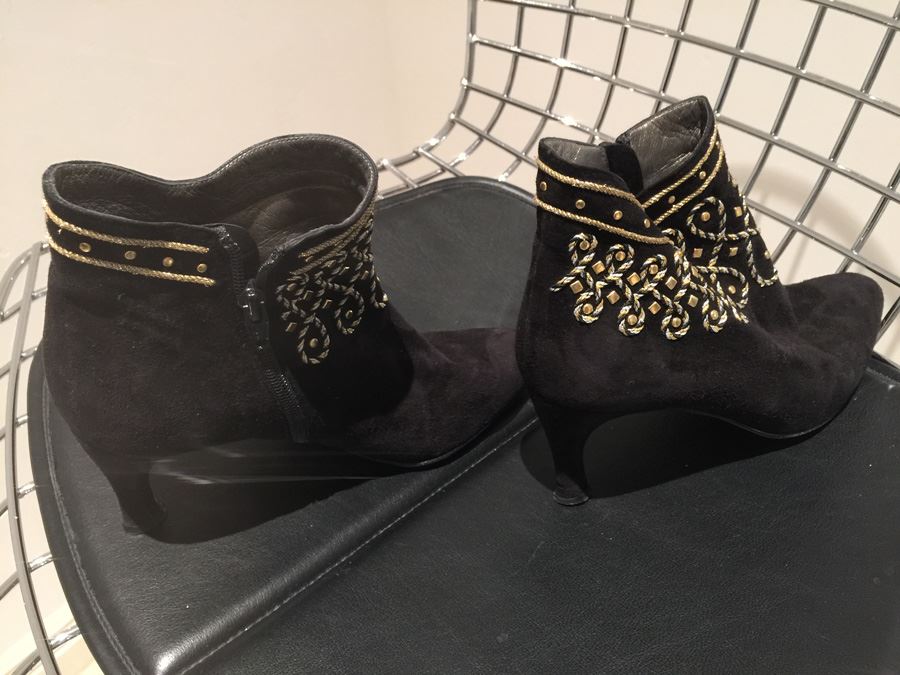 Nando Muzi Low Boot Shoes Size 7M Made In Italy [Photo 4]