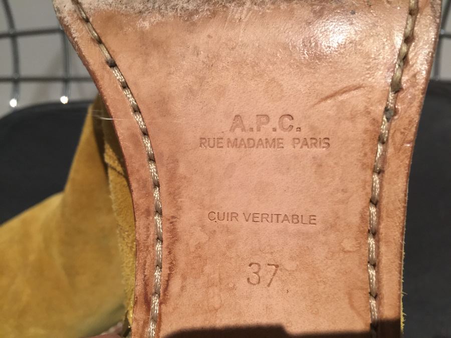 A.P.C. Rue Madame Paris Shoes Size 37 [Photo 6]