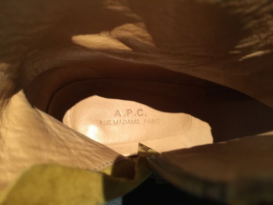 A.P.C. Rue Madame Paris Shoes Size 37 [Photo 3]