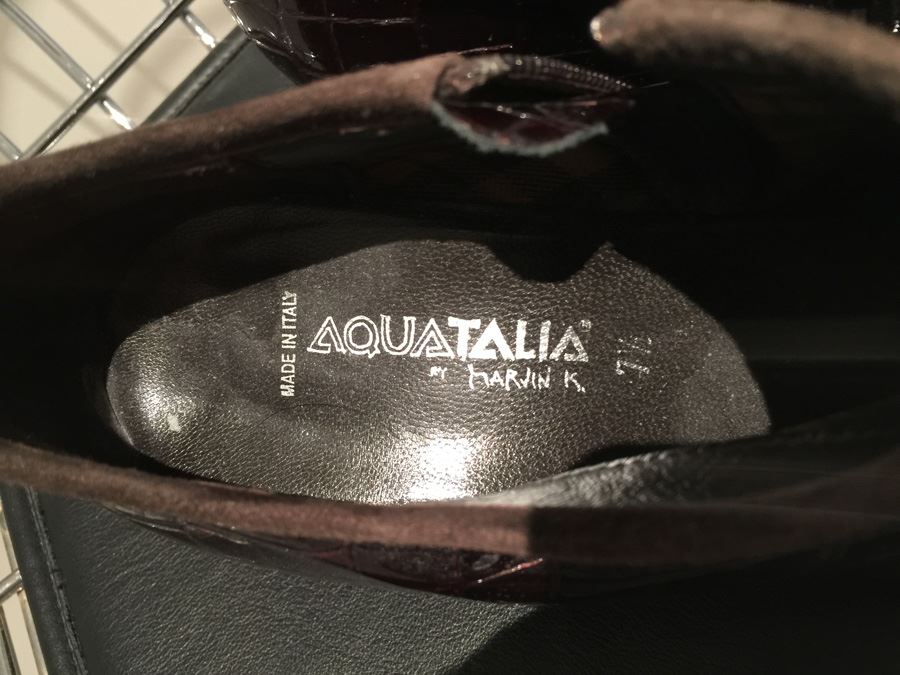 Aquatalia By Marvin K Shoes Size 7 1/2 Made In Italy
