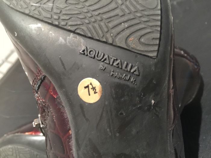Aquatalia By Marvin K Shoes Size 7 1/2 Made In Italy [Photo 12]