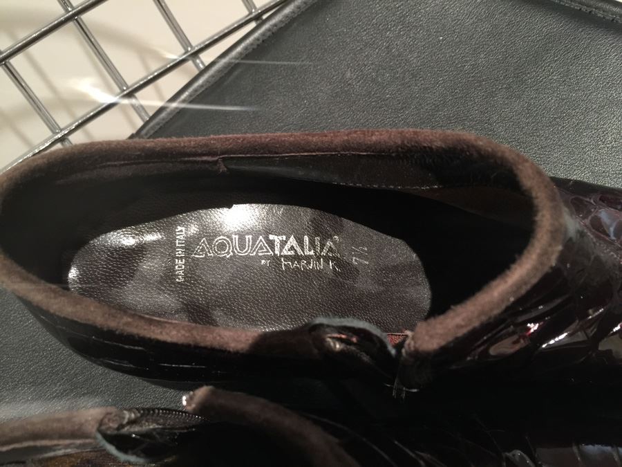 Aquatalia By Marvin K Shoes Size 7 1/2 Made In Italy [Photo 6]