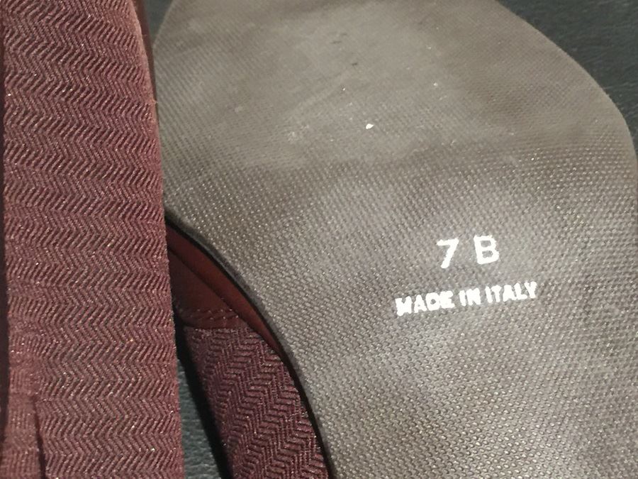 RANGONI Shoes Size 7B Made In Italy [Photo 9]