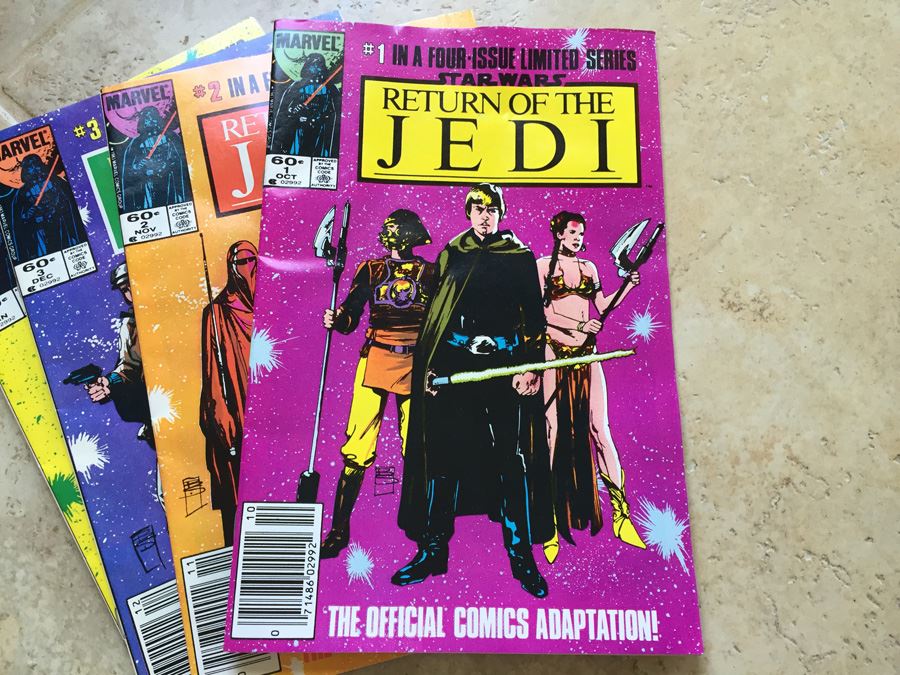 STAR WARS Return Of The Jedi Comic Book Series Issues #1-#4 [Photo 4]