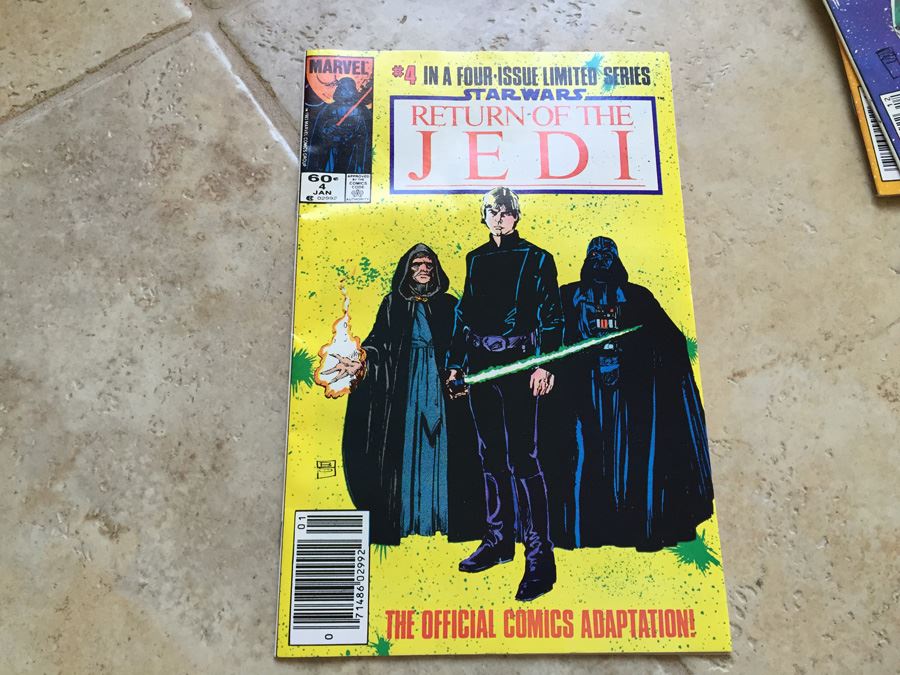STAR WARS Return Of The Jedi Comic Book Series Issues #1-#4 [Photo 9]
