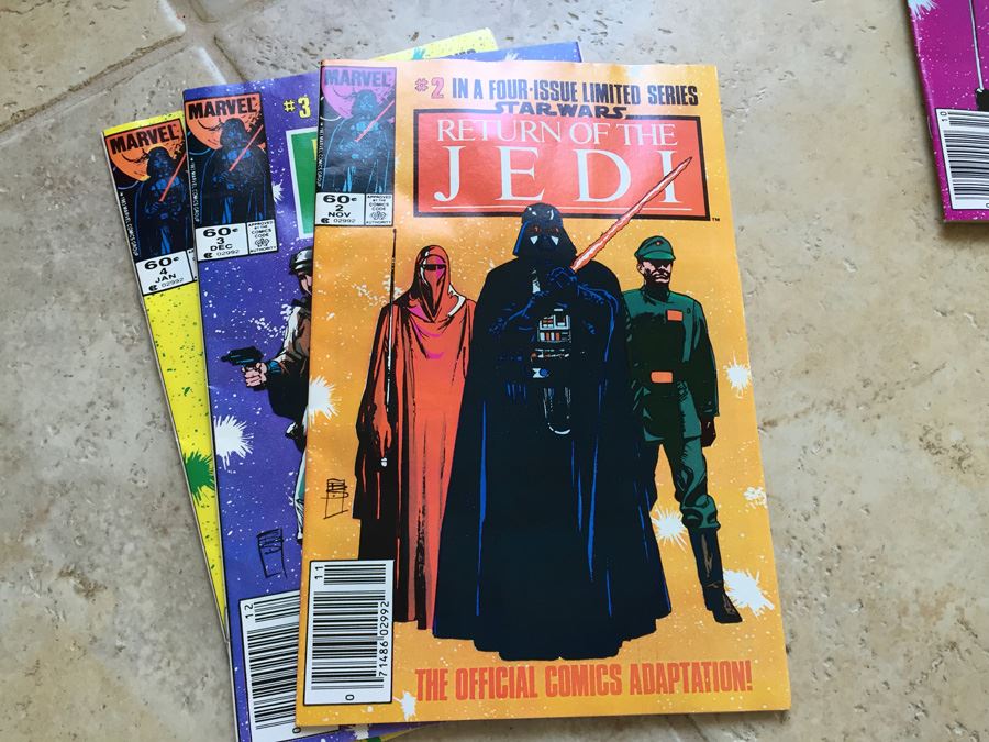 STAR WARS Return Of The Jedi Comic Book Series Issues #1-#4 [Photo 3]