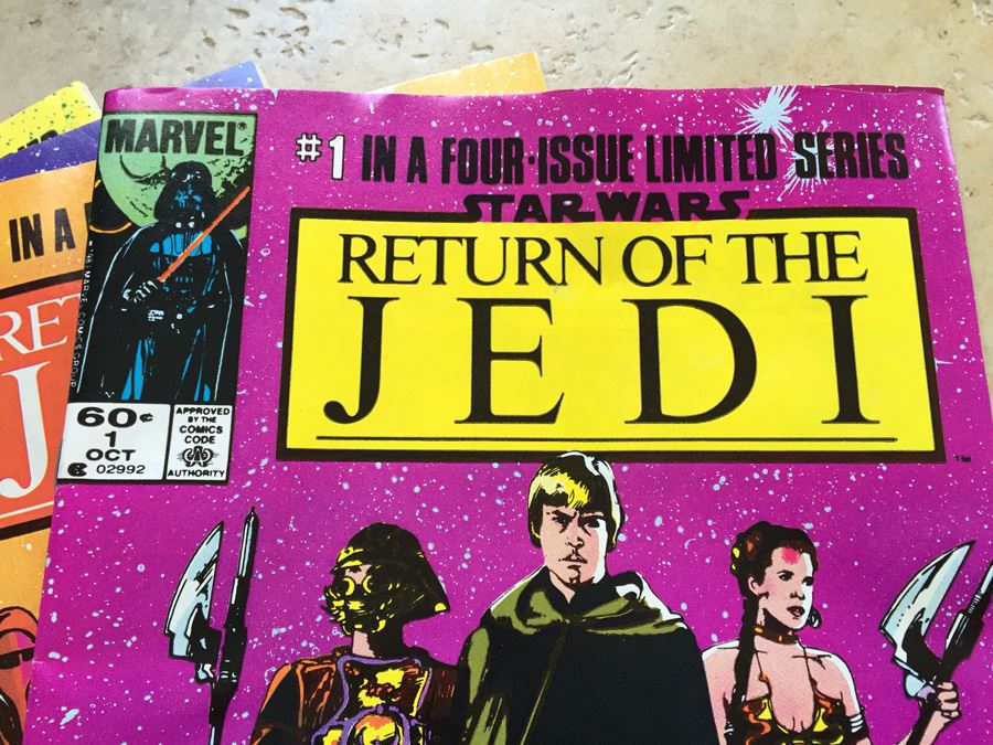 STAR WARS Return Of The Jedi Comic Book Series Issues #1-#4 [Photo 2]